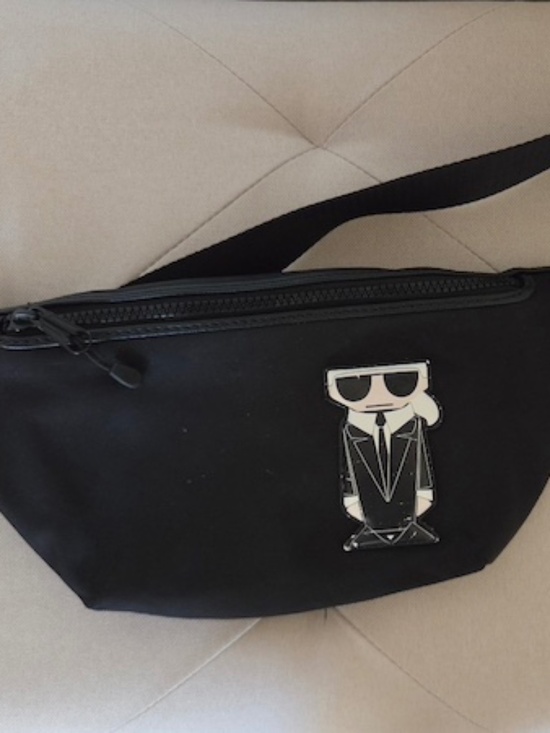 Karl Lagerfeld Handbags - Karl Lagerfeld Nylon Fanny Pack/Belt Bag...Discontinued & Collectible!